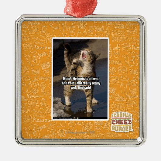 Mam! Metalen Ornament (Voorkant)