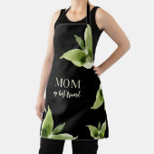 Mam Mijn Beste Vriend Waterverf Foliage Zwart Schort (Insitu)