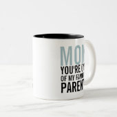 Mam Mijn favoriete Moederdag koffie Mok (Voorkant rechts)