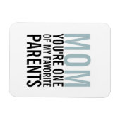 Mam Mijn favoriete Moederdag Magnet van de Ouder Magneet (Horizontaal)