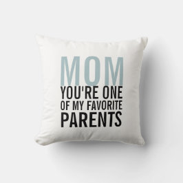 Mam Mijn favoriete Moederdag Sierkussen