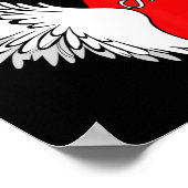 Mam.. mijn hart ligt in de hemel met mijn engel poster (Hoek)