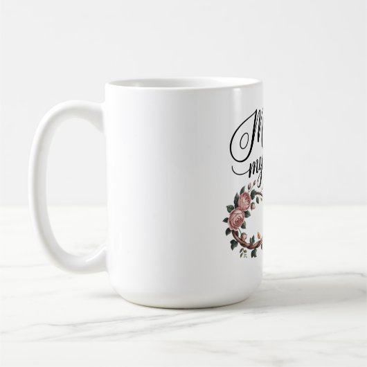 Mam, mijn voor altijd koffiemok (Links)