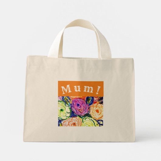 MAM! MINI TOTE BAG (Achterkant)
