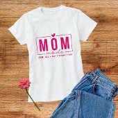 Mam Mode Funny Simple Modern Script Typografie T-shirt