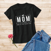 Mam Mode Funny Simple Modern Script Typografie T-shirt