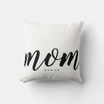 Mam Modern Minimalist Black en White Cushion
