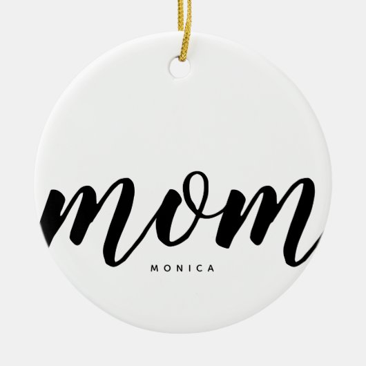 Mam Modern minimalistische keramische decoratie (Voorkant)