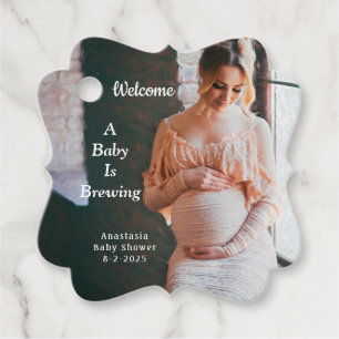 Mam Moeder Baby Brewing Baby shower personaliseren Bedankjes Labels