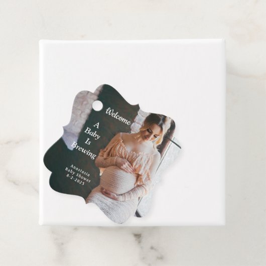 Mam Moeder Baby Brewing Baby shower personaliseren Bedankjes Labels (In situ)