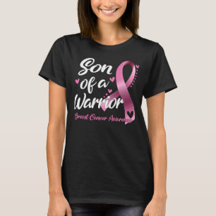 Mam Moeder Borst Cancer Fighter Awareness Son of T-shirt