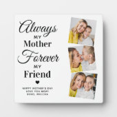 Mam Moeder Dochter Citaat Aangepast 3 Foto Fotoplaat (Voorkant)