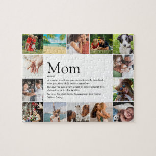 Mam, moeder, moederdefinitie 14 Foto Legpuzzel