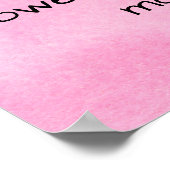 Mam Moederdag Abraham Lincoln Quote Poster (Hoek)