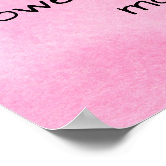 Mam Moederdag Abraham Lincoln Quote Poster (Hoek)