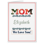 Mam Moederdag Birthday We houden van jou... (Voorkant)