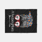 Mam - Moederdag Bowhunter Archer Bowman Bows Fleece Deken (Voorkant (Horizontaal))