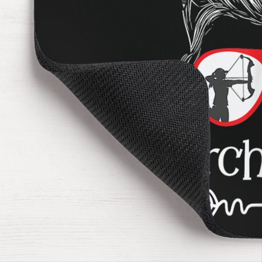 Mam - Moederdag Bowhunter Archer Bowman Bows Muismat (Hoek)