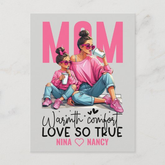 MAM Moederdag Dank je kaart (Voorkant)