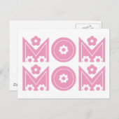 Mam Moederdag Gifts Briefkaart (Voorkant / Achterkant)