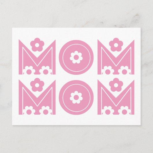 Mam Moederdag Gifts Briefkaart (Voorkant)