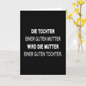 Mam Moederdag mama liefde moeder grappig cadeau id Kaart (Gele Bloem)