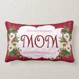 Mam, Moederdag Pillow Keepslag voor Moederdag Kussen