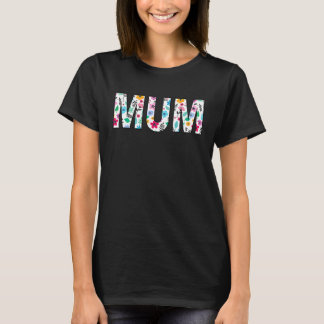 Mam Moederdag van Dochterskinderen tot Mam T-shirt
