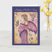 Mam Moederdag Wenskaart Renee Kaart (Gele Bloem)