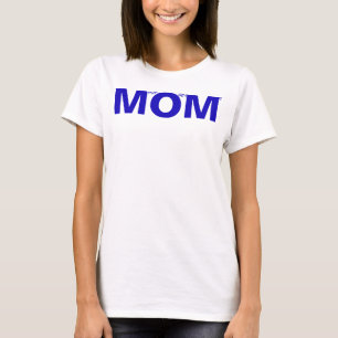 MAM (moet me gehoorzamen) Blauw T-shirt