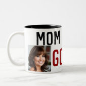 Mam mok moderne moeder beste GOAT koffie mok (Links)