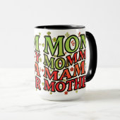 Mam mokka cup cadeau voor moeders mok (Voorkant rechts)