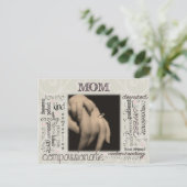 Mam Montage Briefkaart (Staand voorkant)