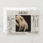 Mam Montage Briefkaart (Voorkant / Achterkant)