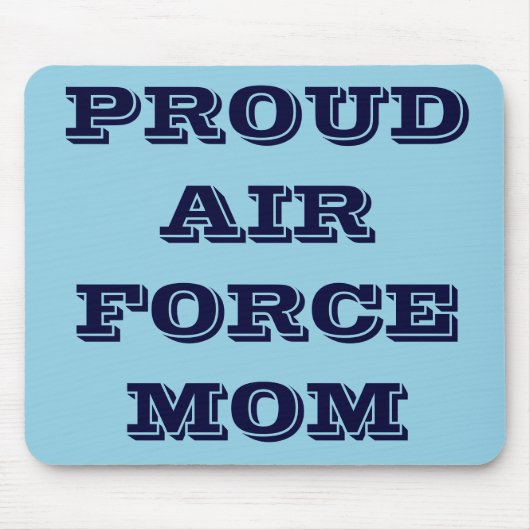 Mam Mousepad Proud Air Force Muismat (Voorkant)