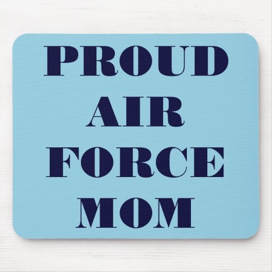 Mam Mousepad Proud Air Force Muismat (Voorkant)