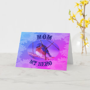 Mam My Hero Bluebird Moederdag Kaart