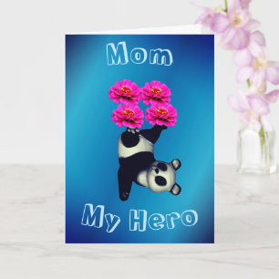 Mam My Hero Juggling Panda Moederdag Kaart