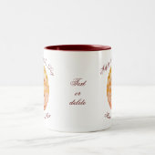 Mam My Hero Moederdag Waxwing Personalized Tweekleurige Koffiemok (Center)