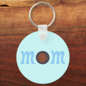 Mam naar Afrikaanse baby Sleutelhanger (Voorkant)