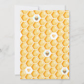 Mam naar Bee Baby shower Kaart (Achterkant)