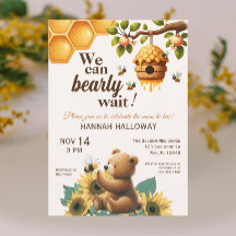 Mam naar Bee Barly Wachten Baby shower