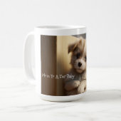 Mam naar een Bont Baby Koffiemok (Voorkant links)