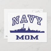 mam Navy Briefkaart (Voorkant / Achterkant)