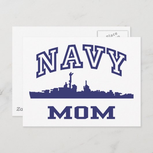 mam Navy Briefkaart (Voorkant / Achterkant)