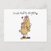 Mam - Nuts over mijn T-shirts en cadeautjes Briefkaart (Voorkant)