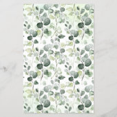 Mam of pap Woodland Animals Baby shower Game Kaart (Achterkant)