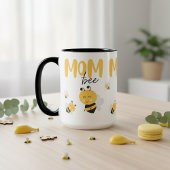 Mam om Baby bij te zijn Tweekleurige Koffiemok