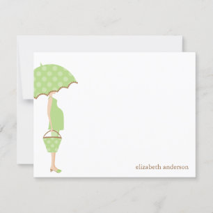 Mam om Baby shower te worden Dank je kaarten