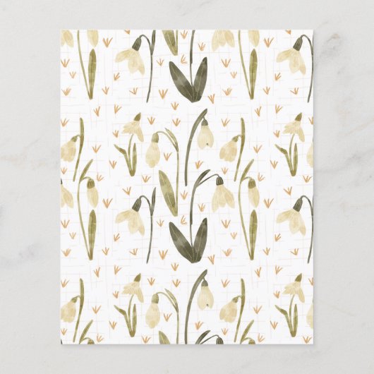 Mam om baby shower te worden flyer (Achterkant)